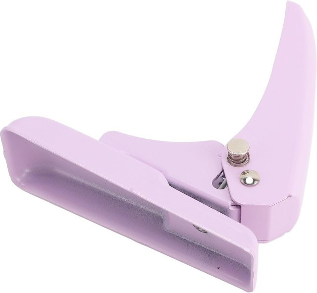 GoolRC Einzellocher für Loseblattkarten, Leder und Kunststoff, 5,5 mm rundes Loch, Violett - Bild 1