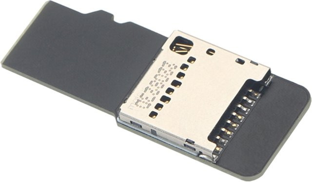 SD-Karten-Verlängerungskabel-Adapter für 3D-Drucker in Schwarz, kompatibel mit Ender 3 Pro, Ender 3, Ender 3 V2, Ender 5, Monoprice Mini und Anet A8 - Bild 1