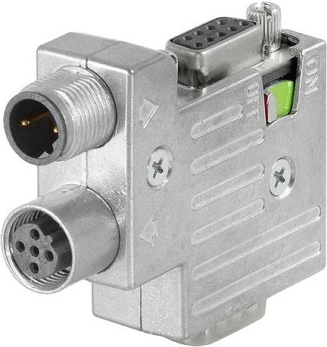 Weidmüller D-SUB Stecker PB-DP SUB-D M12 T PS S7 in Silber 2004300000 - Bild 1
