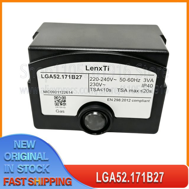 LenxTi LGA52.171B27 Brennersteuerung als Ersatz für Siemens Programmsteuerung in Schwarz - Bild 1