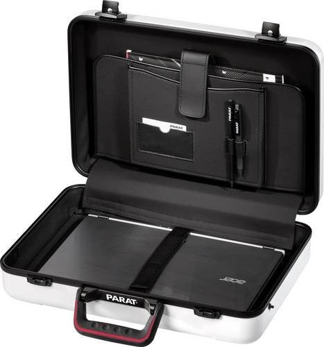 Parat PARADOC Attaché 98227170 Universal Businesskoffer aus Kunststoff in Schwarz oder Weiß, B: 47,5 cm, H: 36,5 cm, T: 13,5 cm - Bild 1