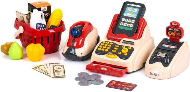 Chipolino Registrierkasse 24-teiliges Set rot bunt - Bild 1
