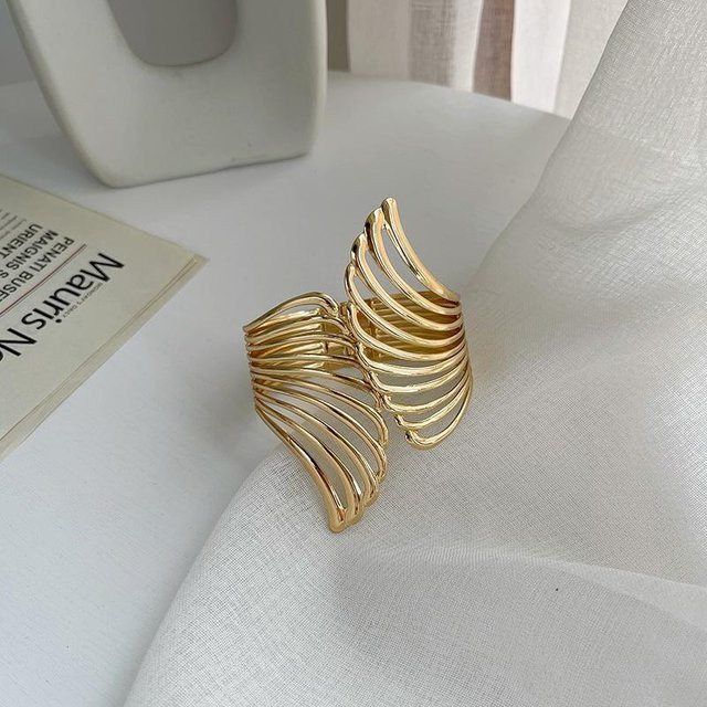 Armband Allbestart, Pfauenflügel, Gold, Zinklegierung, Damen - Bild 1