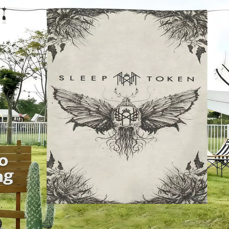 Warner Bros. Kunstdruck mit Flaggenmotiv der Rockband S-sleep T-token, Rechteckig, Breite: 60,0 cm, Höhe: 40,0 cm - Bild 2