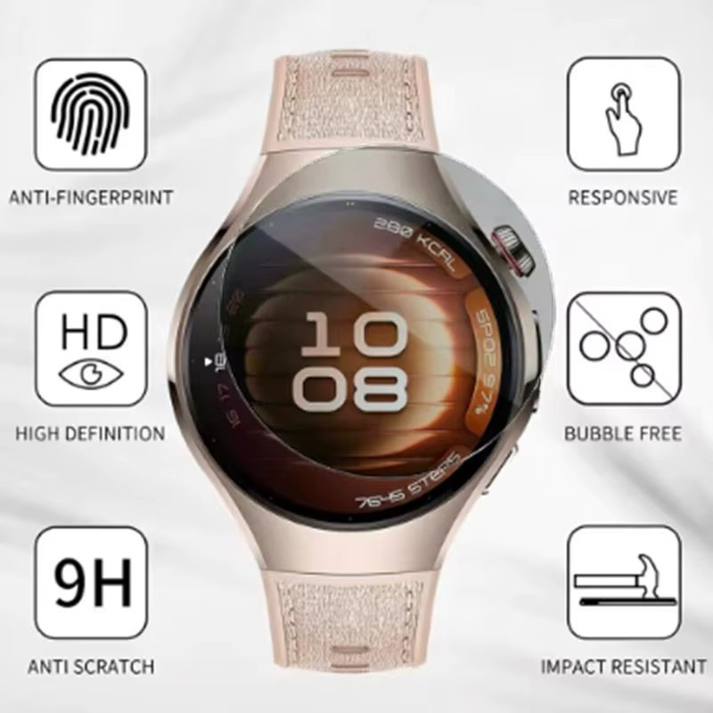 Huawei Displayschutzfolie Hydrogel, 3 Stück, Smartwatch Zubehör - Bild 2