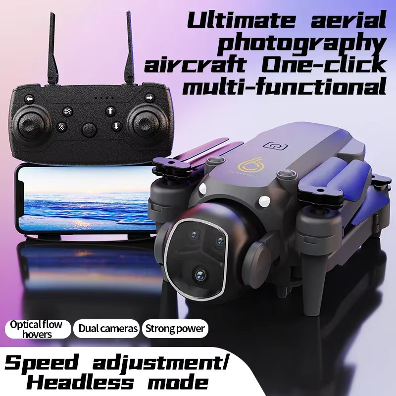 XS6 VR RC Drohne mit 8K HD Dual-Kameras, bürstenlosem Motor und 5G WIFI-Verbindung in Schwarz oder Grau - Bild 3