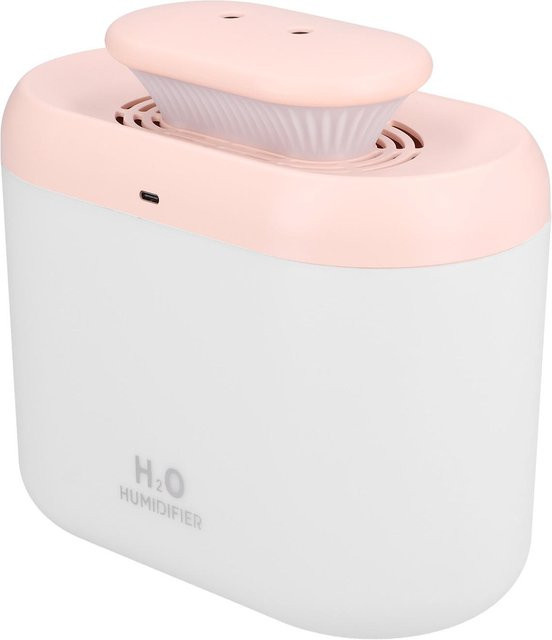GoolRC Aroma-Diffusor und Nebel-Luftbefeuchter mit Nachtlicht, Pink Rosa, 3500 ml - Bild 1