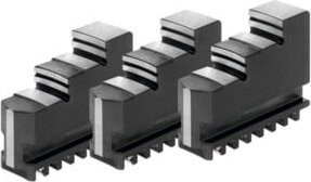 Röhm Dreibacken-Satz D6350 DB mit 160mm Durchmesser in Schwarz - Bild 1