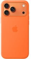 Apple Silikon Case mit MagSafe für iPhone in Orange - Bild 1