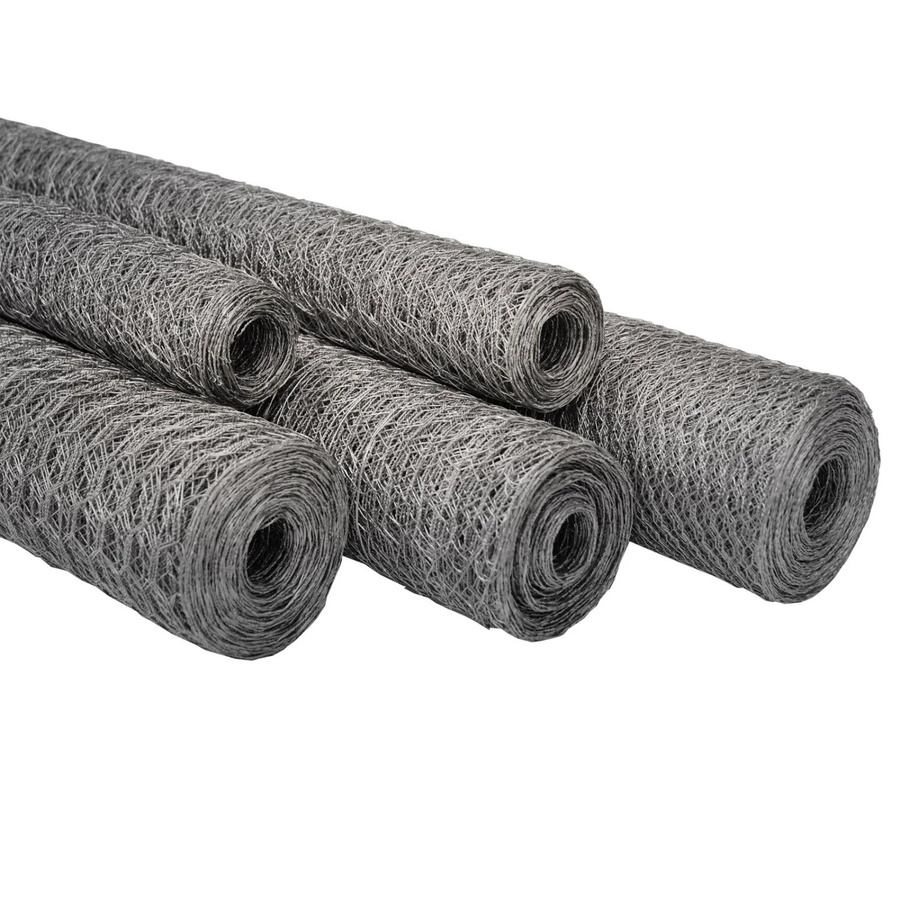 Casa Pura Drahtzaun Kaninchendraht verzinkt Silber Höhe: 75 cm, Maschenweite: 25 mm - Bild 2