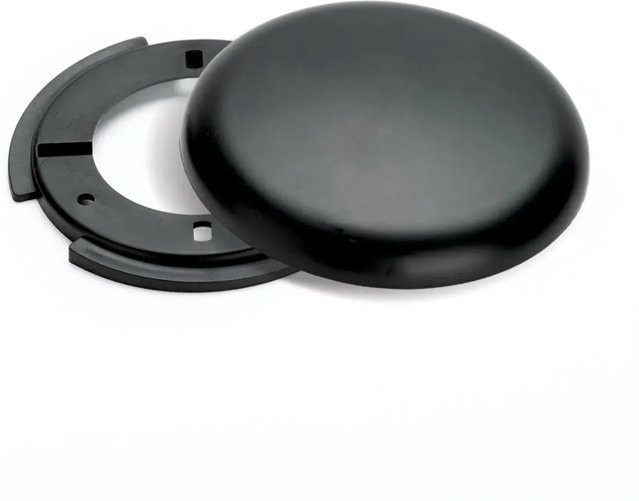 Orion Lightstyle Extraflache Abdeckung Verteilerbaldachin in Schwarz mit Ø 100mm - Bild 1