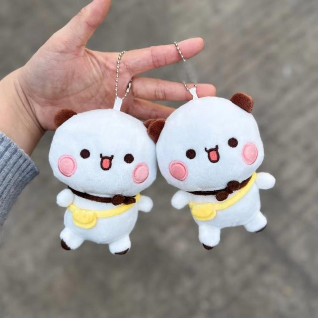 Linyi toy Bubu und Yier Plüschtier Schlüsselanhänger, Unisex - Bild 1
