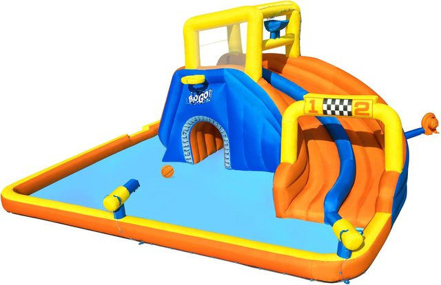 Bestway H2OGO! Mega-Wasserpark Speedway in Bunt, B/T/H: 551 x 502 x 265 cm - Bild 1