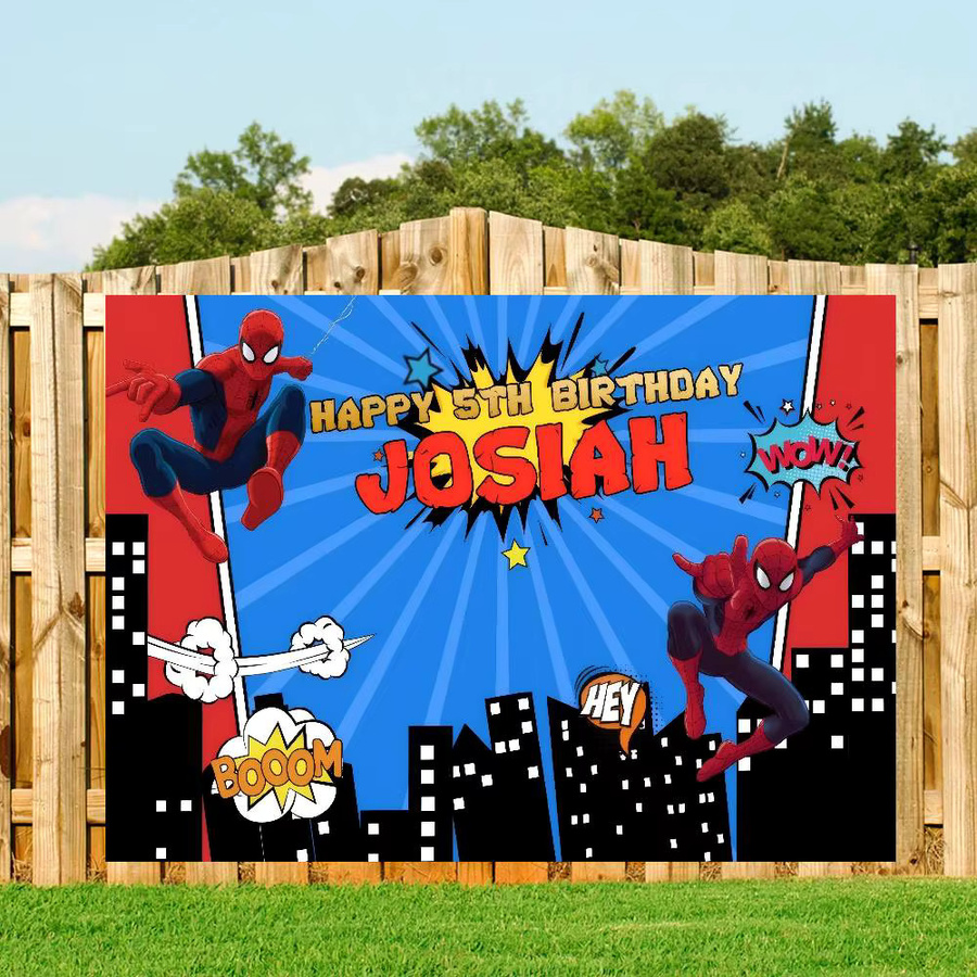 Mesuca Fotohintergrund mit Blumenmotiv für Kindergeburtstag und Party, rechteckiges Poster in Multicolour, B: 70 cm, H: 70 cm - Bild 4