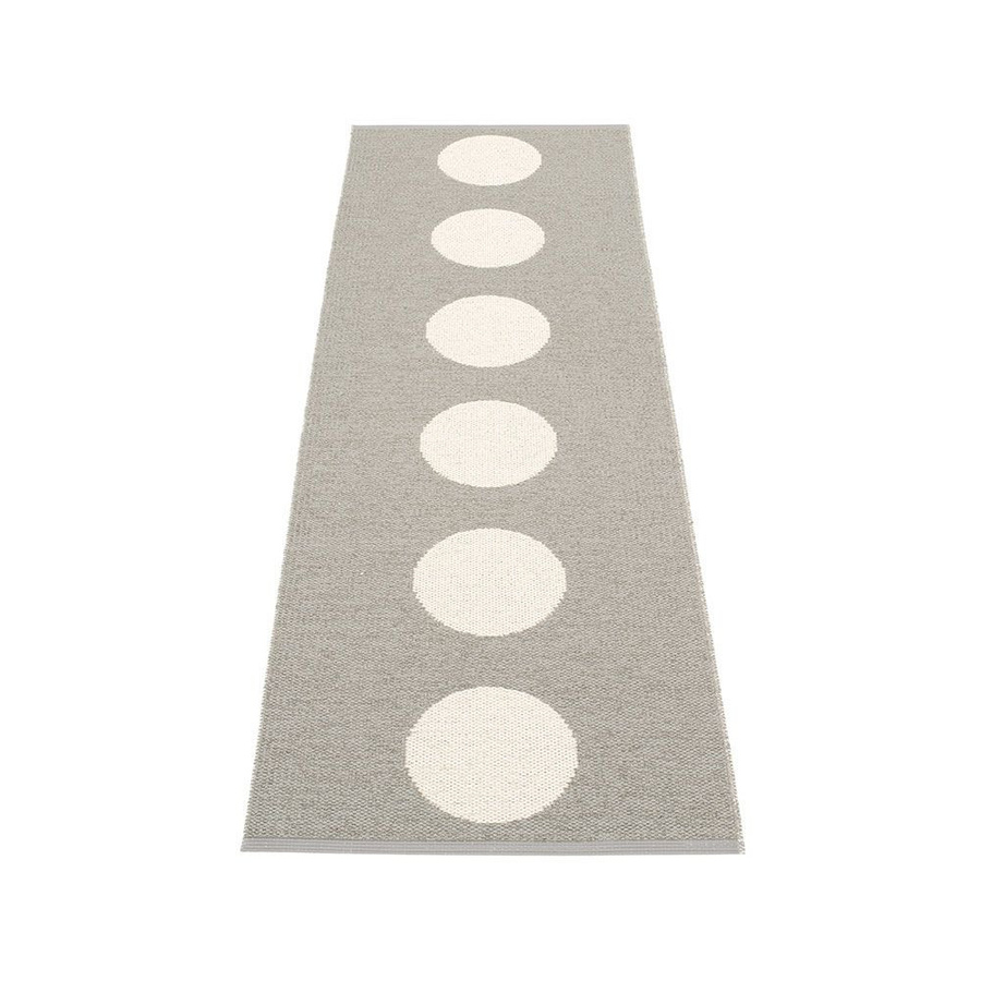 Pappelina Vera Teppich warm grey/vanilla B/T: 70 x 225 cm - Bild 1