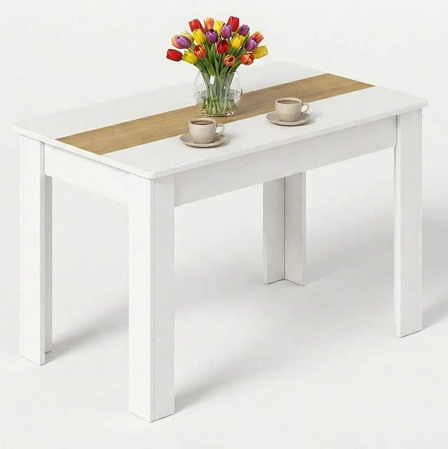 VCM Esstisch Disalo aus Holzwerkstoff für Küche und Essbereich, B/T/H: 115 x 80 x 75 cm - Bild 1