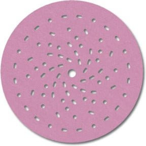 Sia Schleifscheibe mit Loch 1950 siaspeed, Korn 400, Farbe Pink - Bild 1