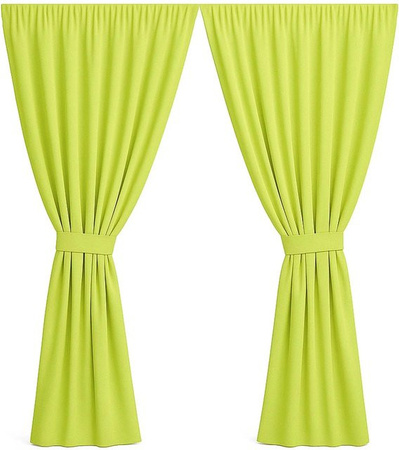 Setgarden Outdoor Vorhang für den Balkon, 1 Stück, Farbe: Lime Grün, B/H: 155 x 240 cm