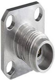 Bulgin RF185A4PCCA Rundsteckverbinder Flush Mount in Silber - Bild 1