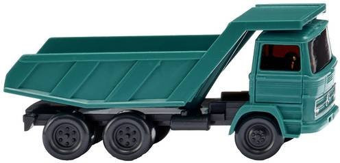 Wiking Mercedes Benz Muldenkipper LKW Modell, 1:87, wasserblau - Bild 1