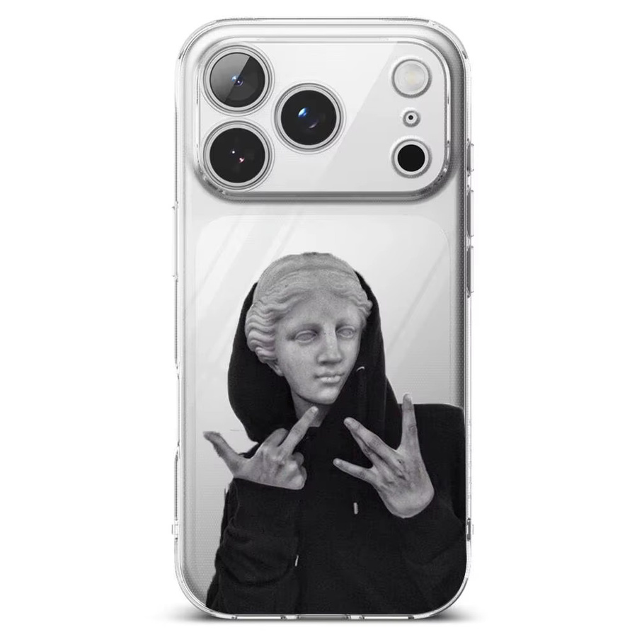 Art David Handyhülle Transparent IMD Weiche Schutzhülle für iPhone 17 16 15 14 13 12 11 Pro Max Plus Mini - Bild 4