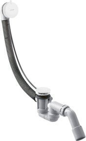 Hansgrohe Flexaplus S Ab-/Überlaufgarnitur für die Badewanne in Mattweiß - Bild 1