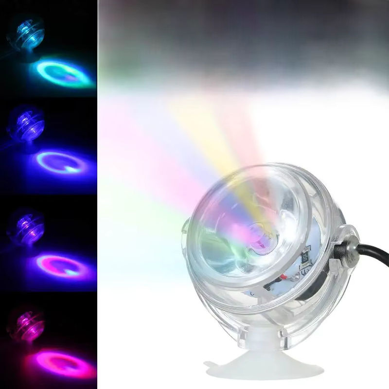 SEVEN MASTER LED Aquarium-Scheinwerfer mit USB-Anschluss und RGB-Farbverlauf in Multicolour und Transparent - Bild 4