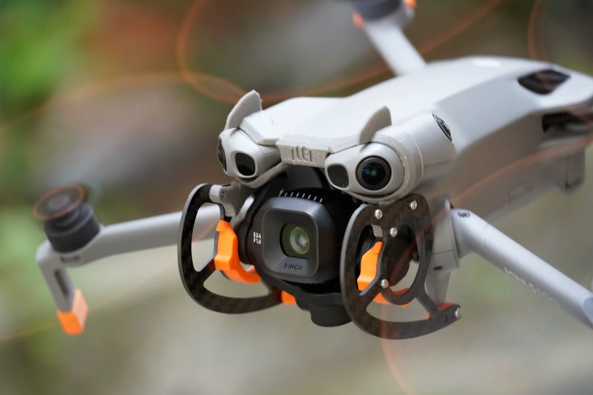 DJI Mini 5 / Mini 5 Pro Gimbal-Schutz in Grau, kratzfester und stoßfester Kameraobjektivdeckel - Bild 2