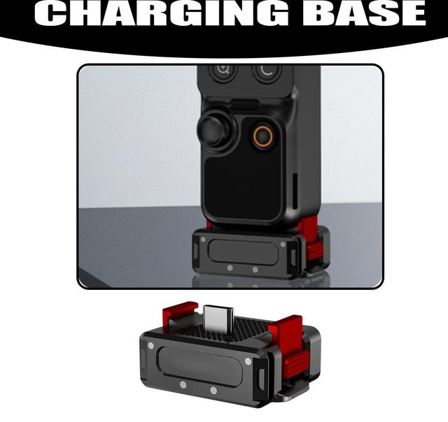 DJI Osmo Pocket 4 Magnetischer Desktop-Adapter und Schnellwechsel-Basishalterung in Schwarz - Bild 1