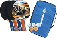 Schildkröt Tischtennis Set 4-Player Hobby Komplett-Set in Weiß und Orange - Bild 1