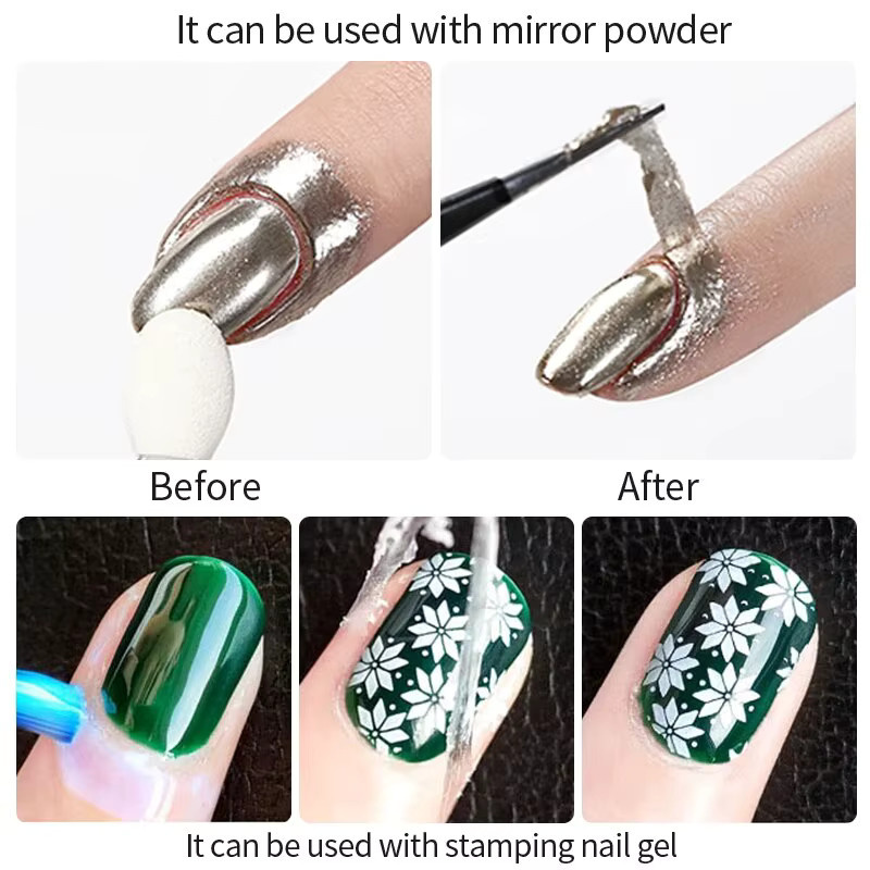 Awstorg Nagellack Schutzflüssigkeit, 15 ml, Glänzend - Bild 3