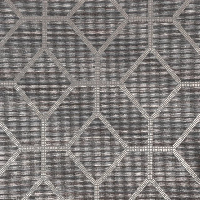 Boutique Luxury Vliestapete Asscher Geo Grey mit geometrischem Muster, Breite: 0,52 m, Länge: 10,05 m - Bild 1