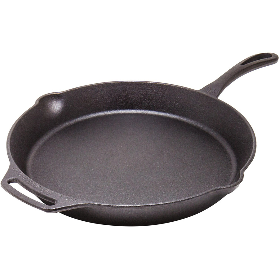 Petromax Feuerpfanne FP35-T aus Gusseisen mit Stiel, Schwarz, Durchmesser: 35 cm - Bild 2