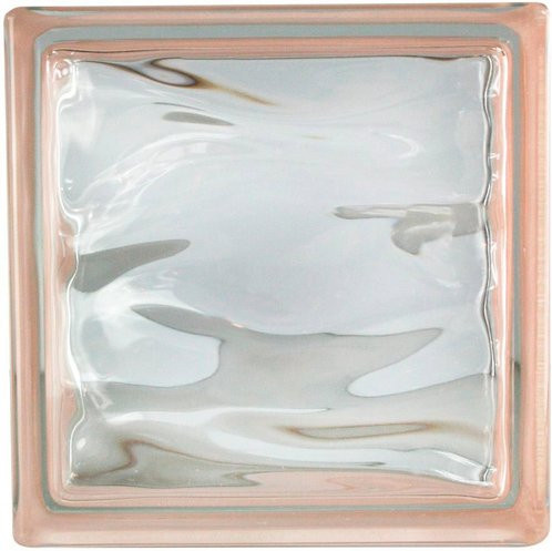 Fuchs Design Glasbaustein in Pink, B/H: 19,0 x 19,0 cm - Bild 1