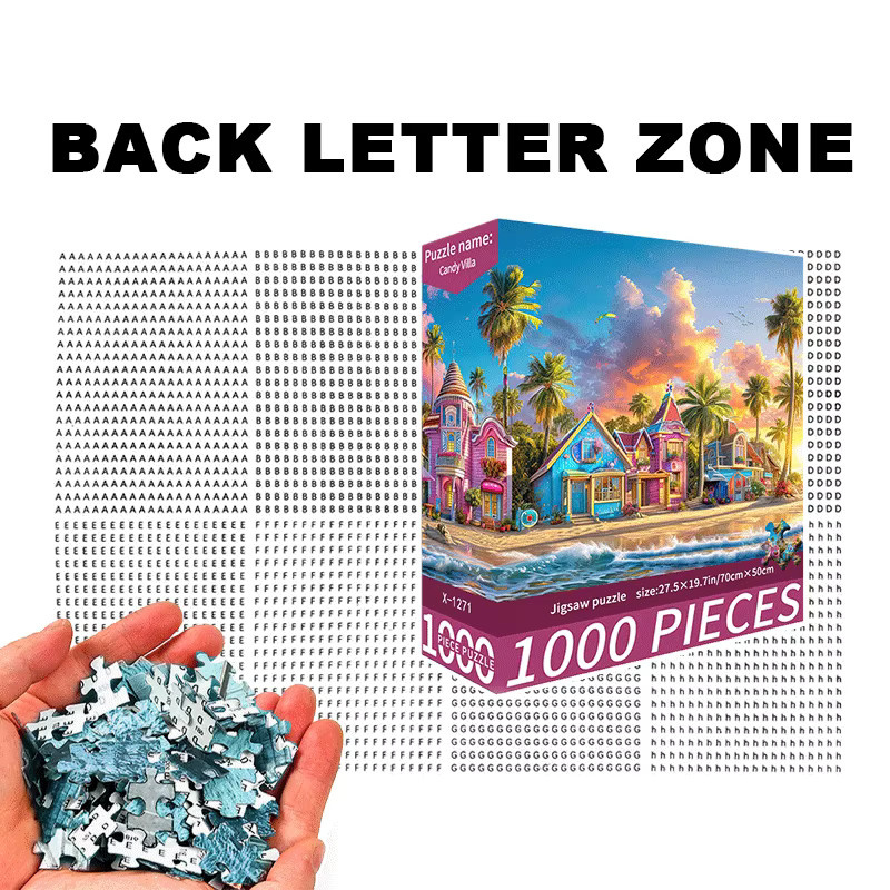 MaxRenard Candy Villa Puzzle, 1.000 Teile - Bild 3