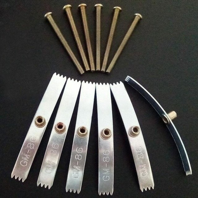eelhoe Reparatur-Schrauben aus Manganstahl für Schalter und Wand-Verteilerdosen, 10 oder 20 Stück - Bild 1