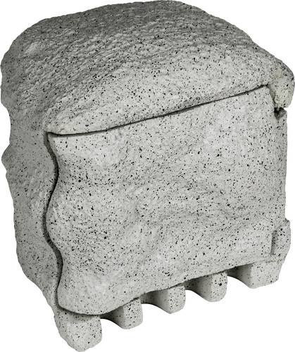 Heitronic 37503 Verteilerbox aus Kunststoff in Grau - Bild 1