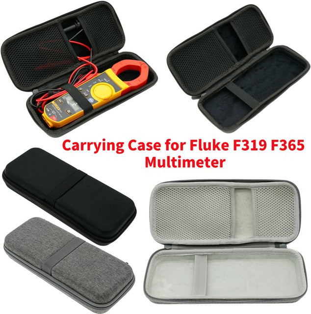 Fluke EVA Hartschutzbox Tragetasche für Multimeter F319 F365 und Digitales Zangenmessgerät 317 in Schwarz - Bild 1