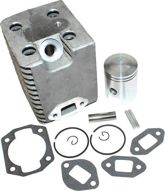 Zylinder-Kolben-Kit Wacker Neuson für WM80, WM80C, BS30, BS45Y, BS50, BS50-2, BS50-2 Plus, BS500, BS500S, BS50-2i, BS50-oi, BS60, BS60Y in Silber - Bild 1