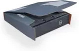 ColomPac Ordnerversandkarton aus Wellpappe in Anthrazit/Grau, B: 32,2 cm, H: 8,0 cm, T: 28,8 cm - Bild 1