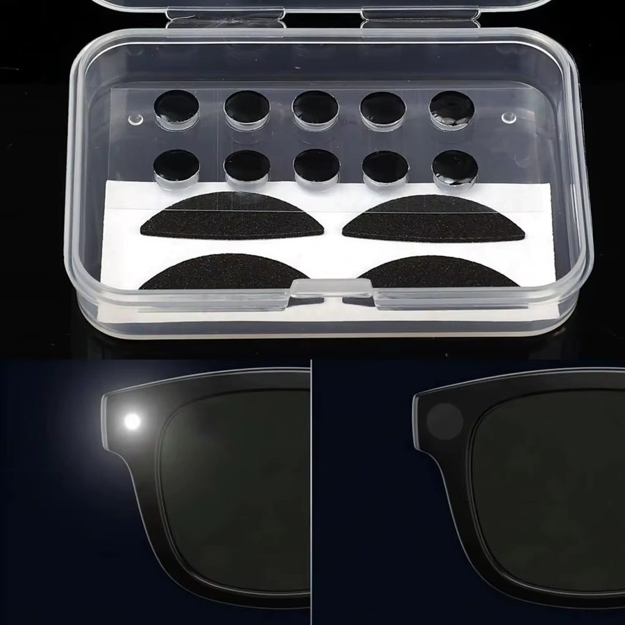 BAPPSUS Nasenpads, 14-in-1 LED-Lichtabdeckung, Schwarz - Bild 4