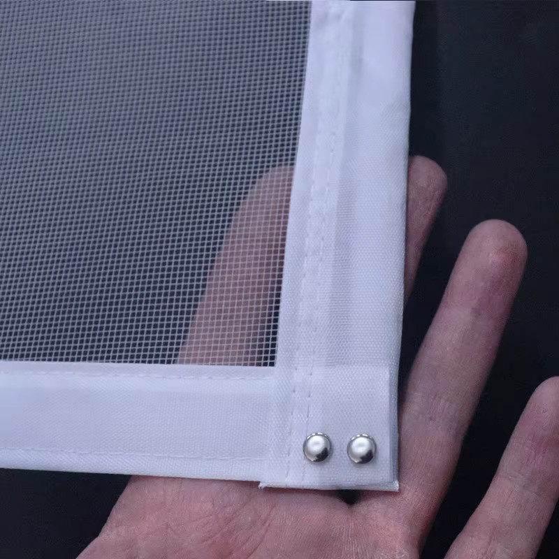 DTGJ Magnetisches Bildschirmfenster-Moskitonetz aus weißem Fiberglas-Mesh als unsichtbarer Insektenschutz-Fliegengittervorhang - Bild 2
