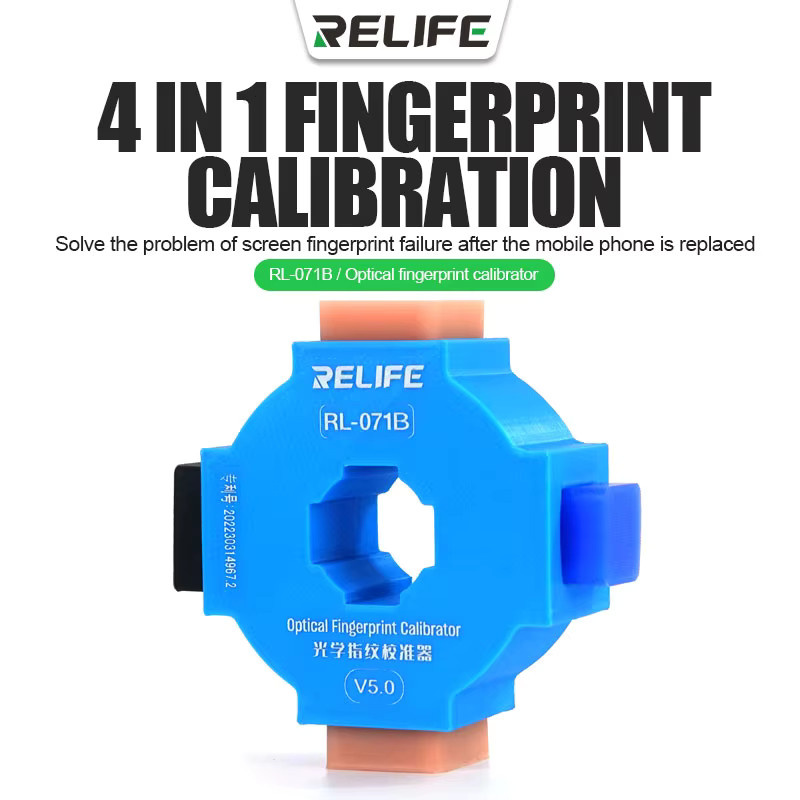 RELIFE RL-071 Optischer Android Fingerprint Kalibrator für Huawei, Xiaomi und Oppo in Blau - Bild 2