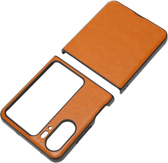 Handyhülle für Oppo Find N2 Flip in Braun - Bild 1
