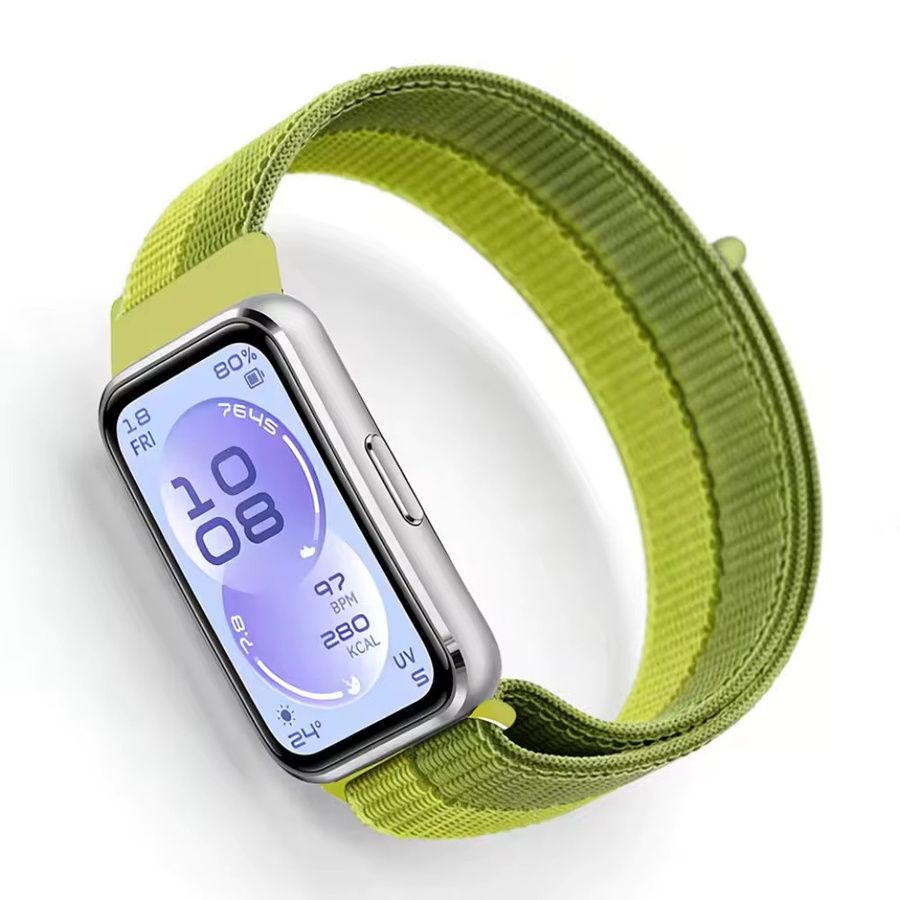 Huawei Uhrenarmband Nylon, green, Unisex - Bild 3