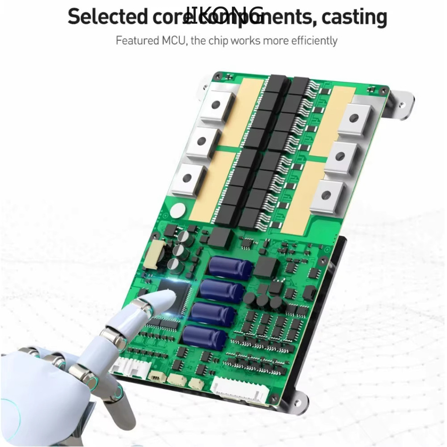 JK BMS B2A8S30P 300A Batteriemanagementsystem mit CAN, RS485 und aktivem Balancer für Li-Ion, LiFePO4 und LTO Batterien (4S bis 8S) - Bild 2