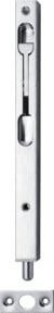 DENI Rohrkantriegel 9271 aus Edelstahl in Silber mit Hebel, B/H: 17 x 400 mm, Hub: 15 mm - Bild 1
