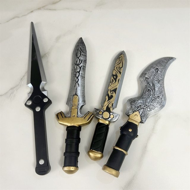LeiNingYuan Cosplay Dolch, Lernspielzeug, Gummi, Fantasy - Bild 1