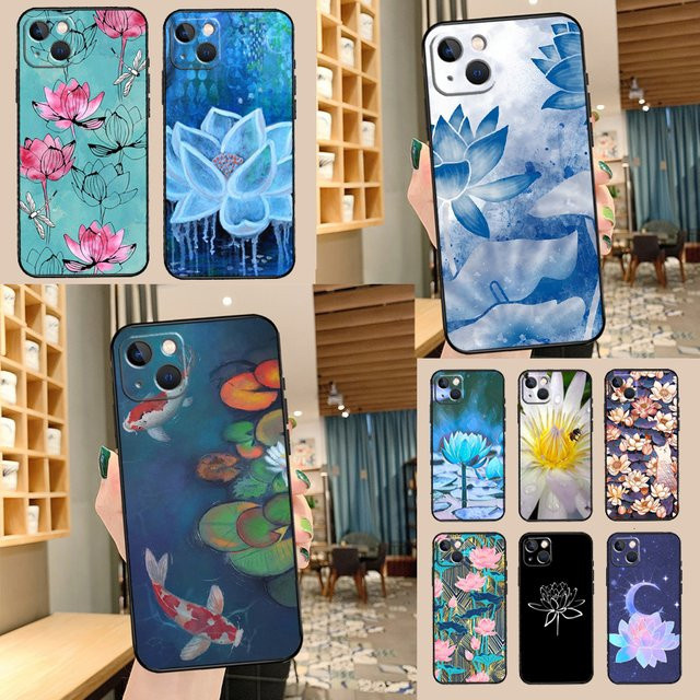 Lotusblumen Handyhülle für Xiaomi und POCO Modelle in Multicolour - Bild 1