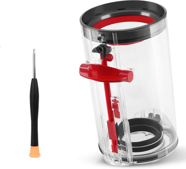 Dyson Ersatz Staubbehälter für V11 V15 SV14 SV15 SV22 Staubsauger in Transparent - Bild 1